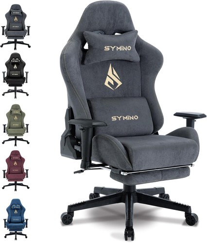 Grey symino gaming chair - symino,