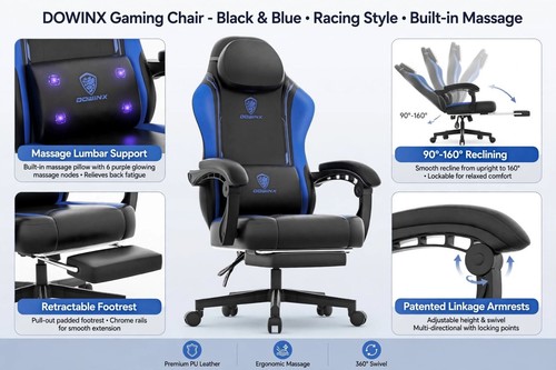 Dowinx gaming chair black - dowinx,