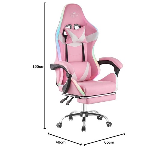 Gaming chair with rgb led - with,