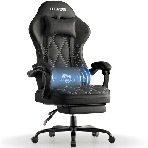 Gaming chair with foot rest - rest, &