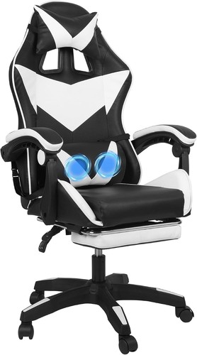 Swivel gaming chair faux - swivel,