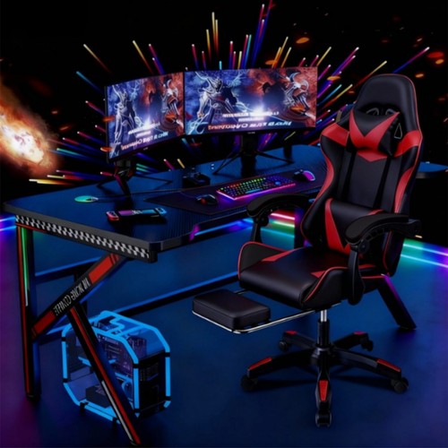 Gaming chair swivel recliner - swivel,