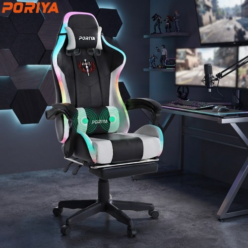 Poriya gaming chair ergonomic - gaming,