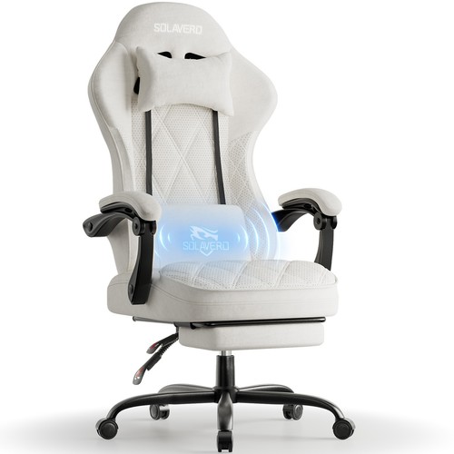 Gaming chair with foot rest - chair,