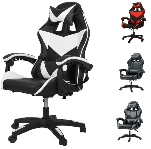 Gaming chair with lumbar - with,
