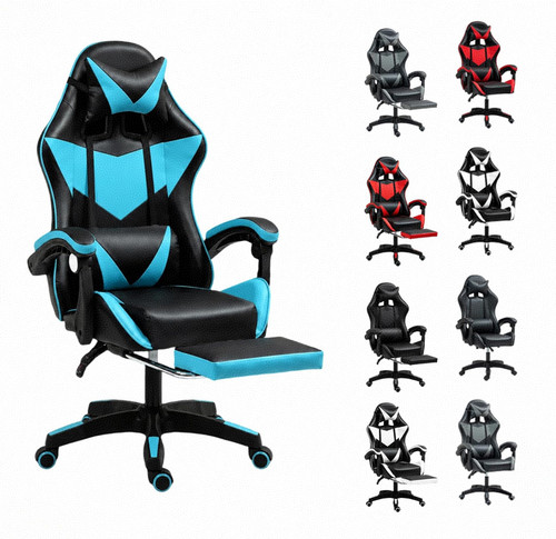 Gaming chair leather racing - chair,