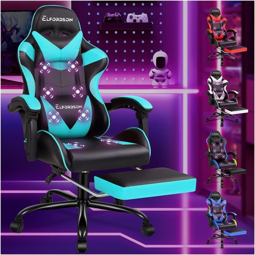 Elfordson massage gaming chair - massage,