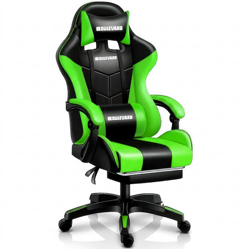 Gaming office chair - chair, leather
