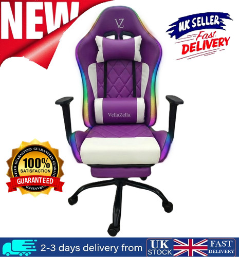 Gaming chair with rgb - gaming,