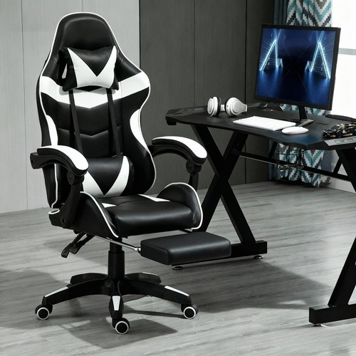 Swivel gaming chair - gaming, faux