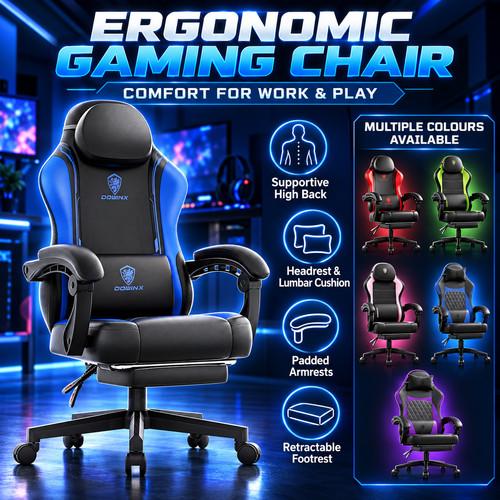 Dowinx gaming chair ergonomic - gaming,