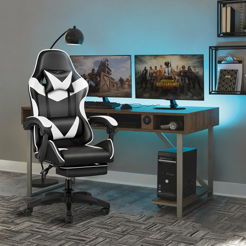 Chair gaming office leather - gaming,