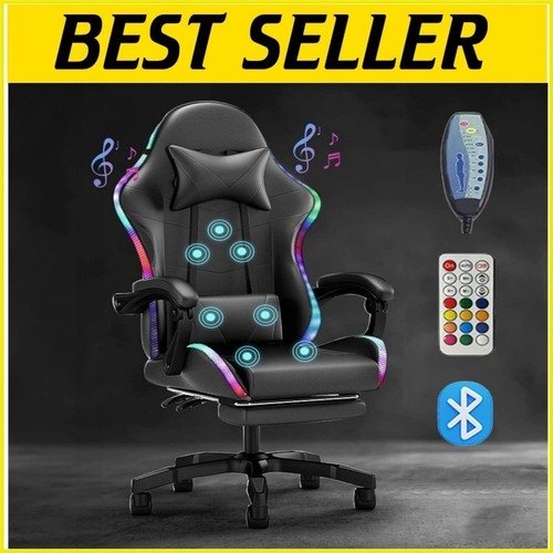 Massage gaming chair rgb - massage,