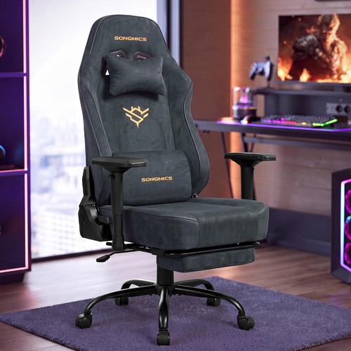 Gaming chair suede fabric - gaming,