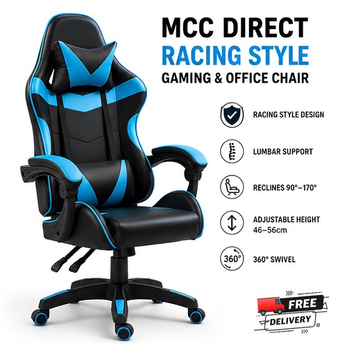 Gaming chair massage - chair, computer