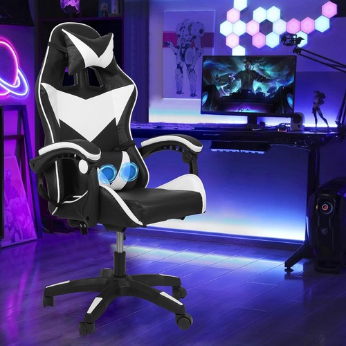Swivel gaming chair - gaming, faux