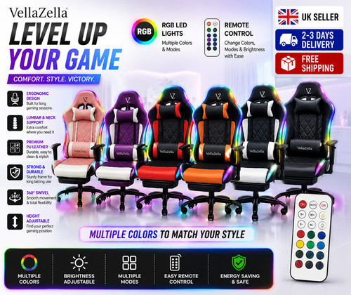 Chair gaming office pu - vz,